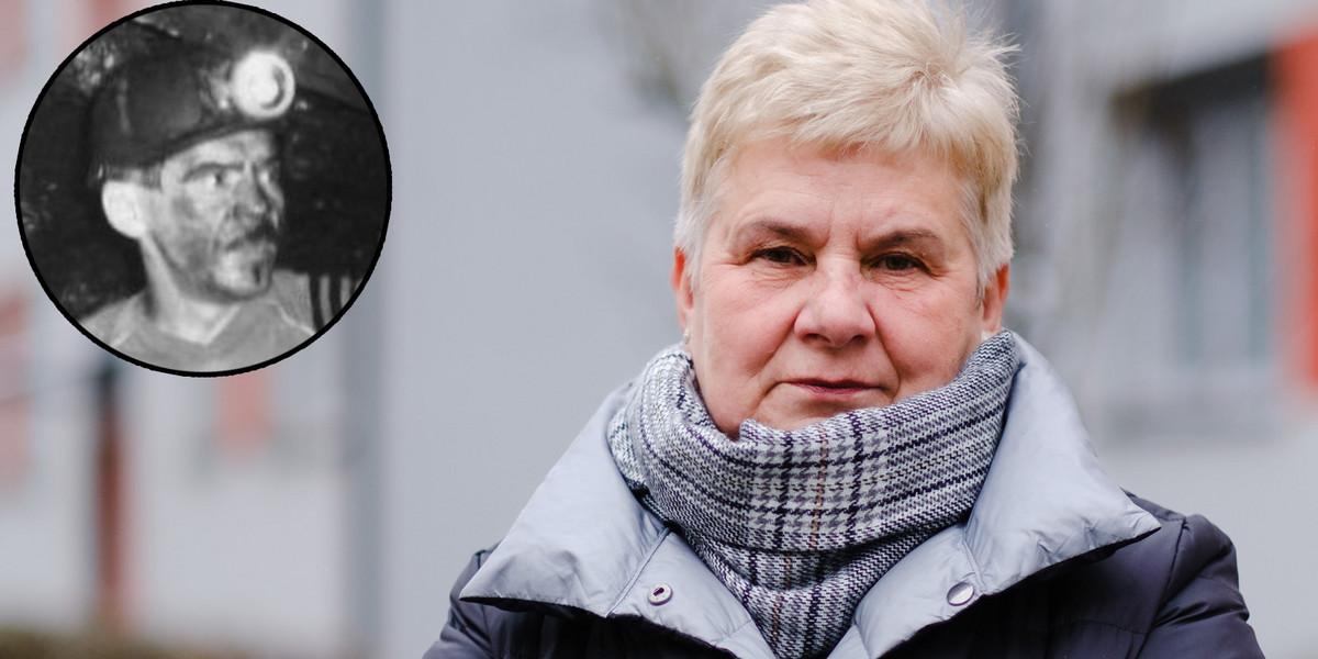 Agata Kowalczyk (60l.) szefowa Stowarzyszenia Wdów i Sierot Górniczych straciła w wypadku męża górnika w 2012 roku. Jan Kowalczyk (†49l.) miał osiem miesięcy do emerytury. 