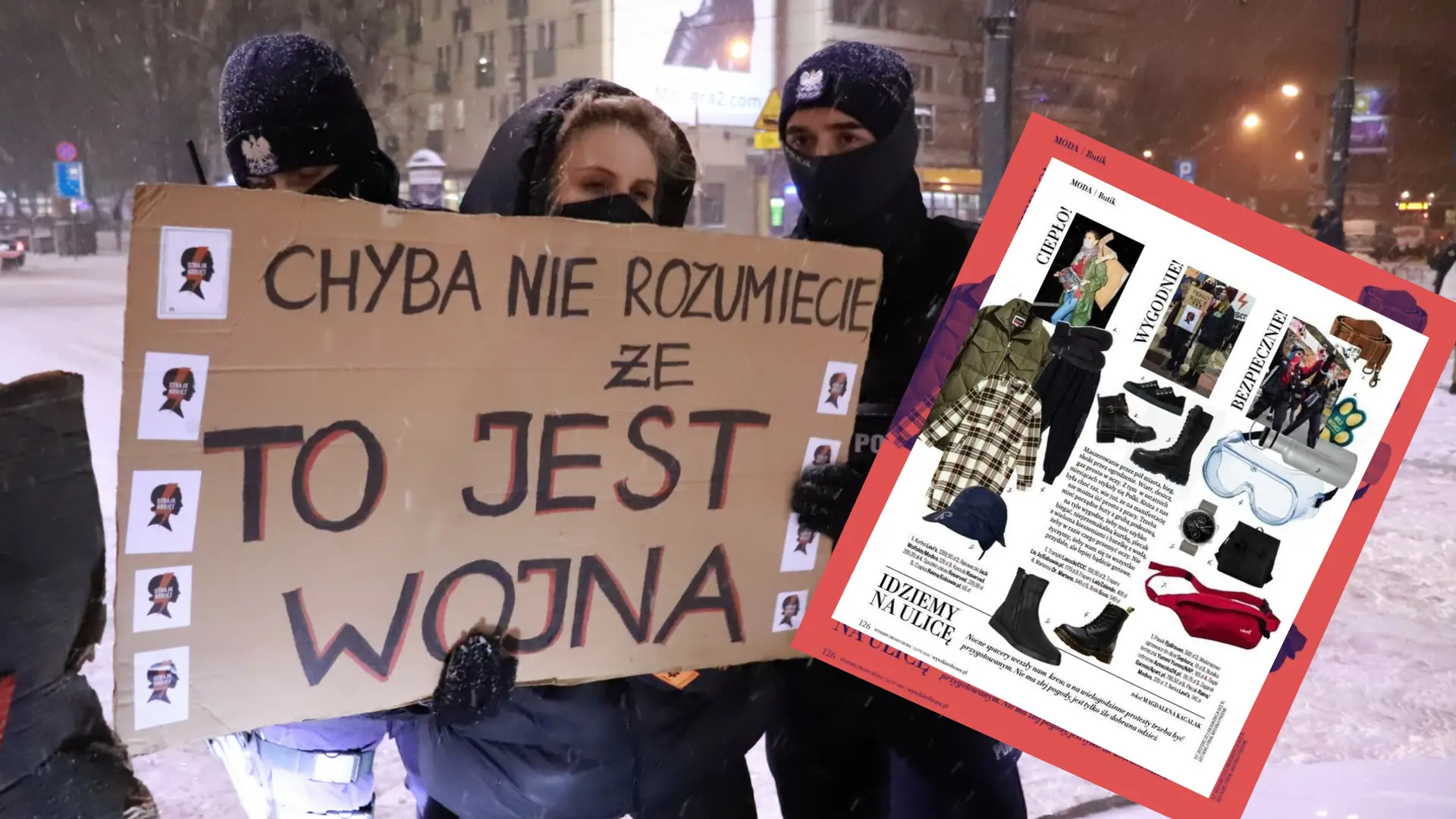 Na wojnie jedne kobiety walczą, drugie zarabiają. Nie tylko "Wysokie Obcasy Extra" pokazały, że jest im wszystko jedno