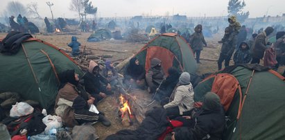 Nieoficjalnie: Pierwszy przypadek Covid w obozie migrantów. Mężczyzna w ciężkim stanie