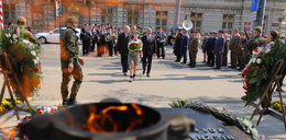 Święto 3 Maja w Łodzi. Wojewoda Tobiasz Bocheński przed Grobem Nieznanego Żołnierza mówił o Rzeczpospolitej Wielu Narodów