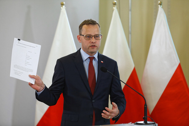 Wiceminister sprawiedliwości Marcin Romanowski