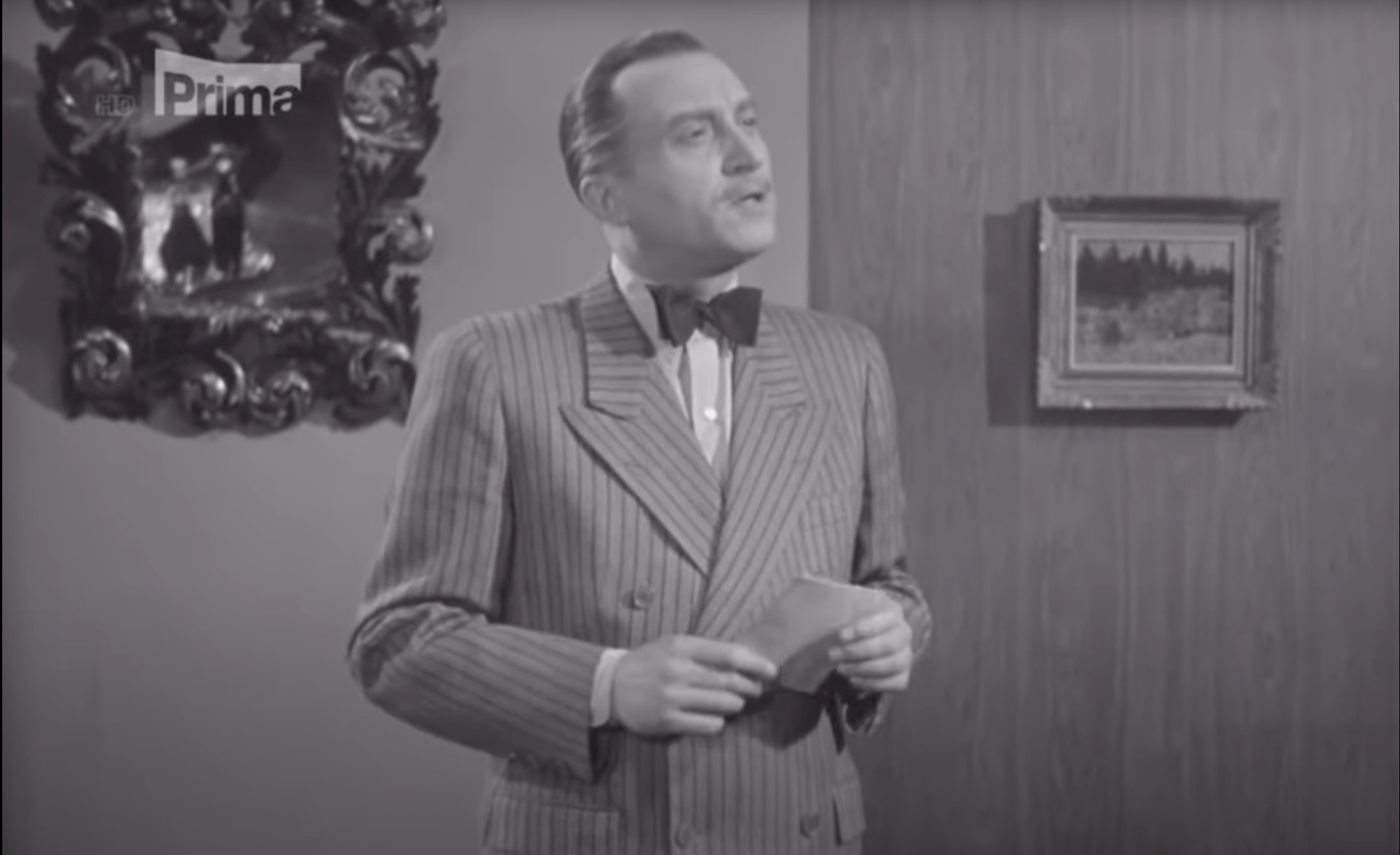 Oldřich Nový vo filme Dědečkem proti své vůli. 