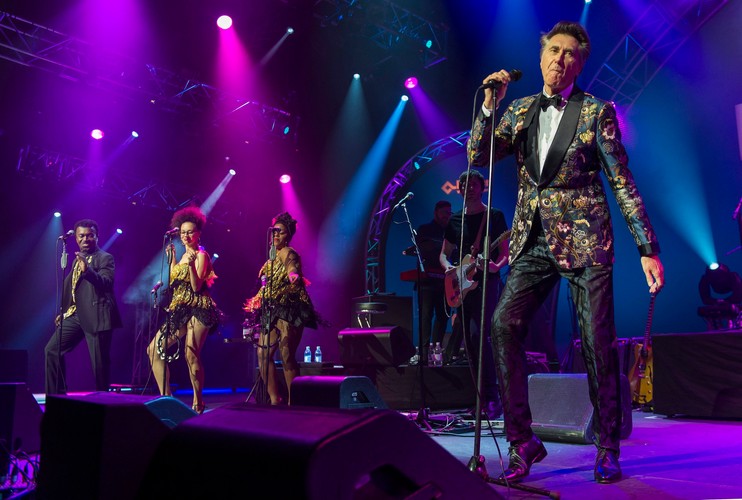 Bryan Ferry podczas występu na Baloise Session w szwajcarskim Basel