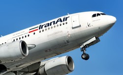 Liniom lotniczym Iran Air cofnięto zezwolenie na działalność