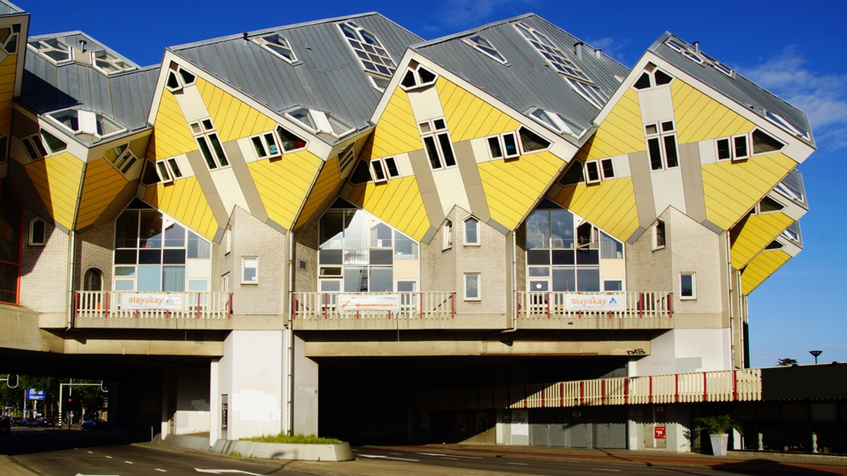Holandia, Rotterdam - Cube Houses