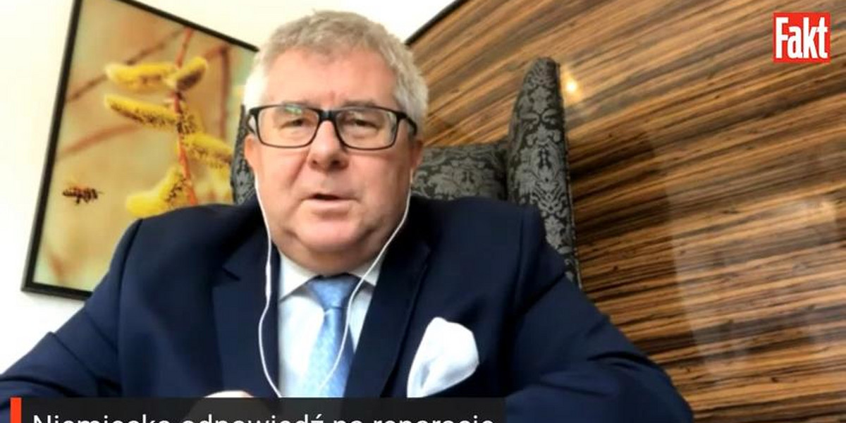 Ryszard Czarnecki w programie FaktLIVE