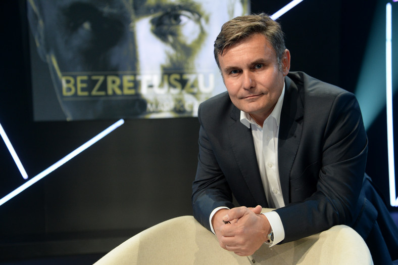 Marek Czyż w programie "Bez retuszu" (2014)