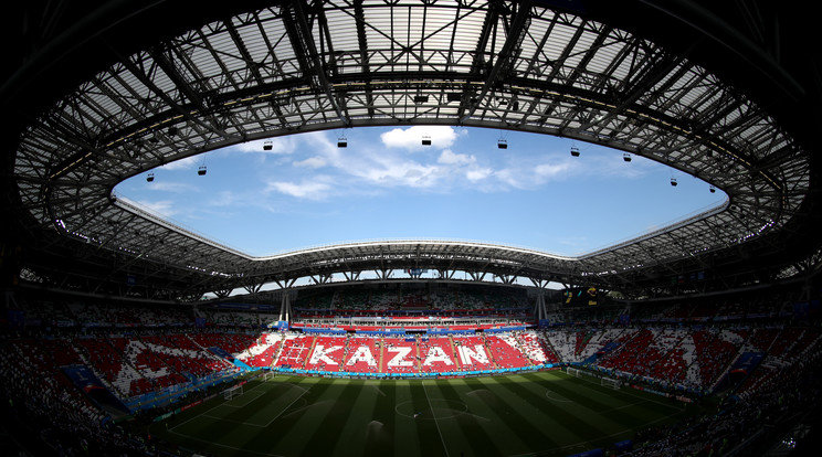 A Kazany Arena impozáns helyszíne a világbajnokságnak /Fotó: Getty Images