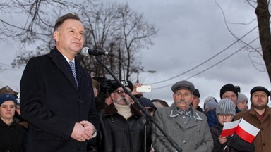 Andrzej Duda w Wysokiem Mazowieckiem: oni wiedzieli co znaczy komunizm