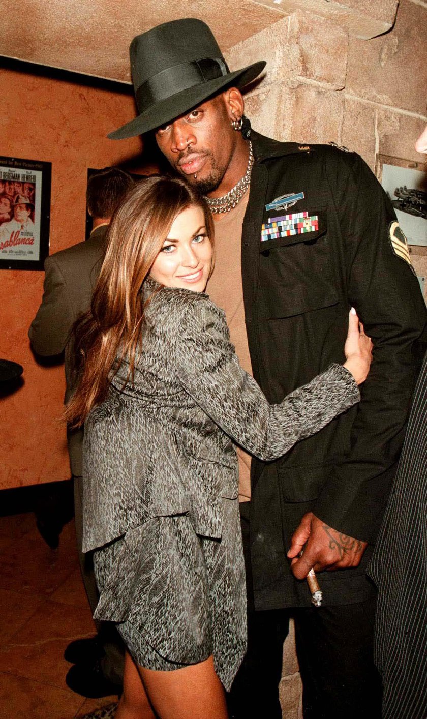 Carmen Electra i Dennis Rodman