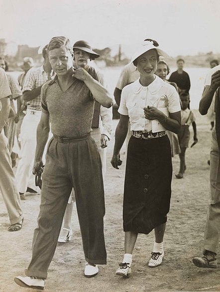 Król Edward VIII i Wallis Simpson na wakacjach w Jugosławii, 1936 r. / fot. National Media Museum’s