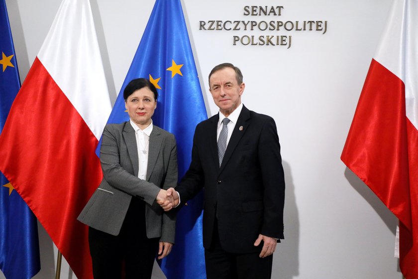 Viera Jourova w Polsce