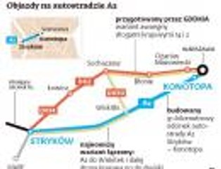 A2 urwie się w Wiskitkach. GDDKiA walczy o utraconą twarz
