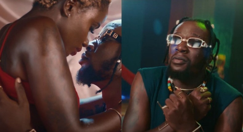 Screengrabs from the song