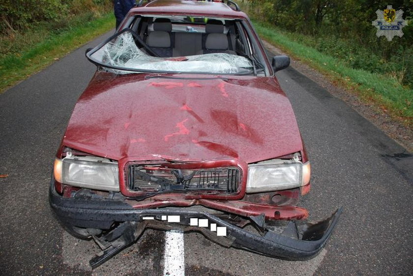 Tragedia pod Pruszczem. Zginął rowerzysta