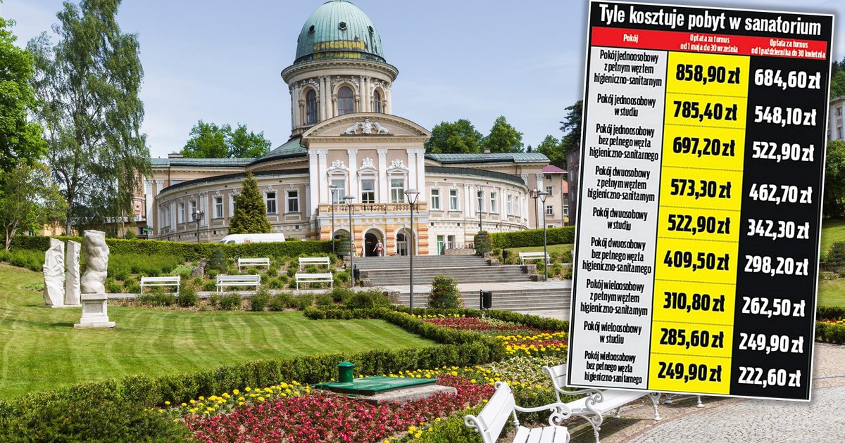 Nowe opłaty w sanatoriach. Kuracjusze mogą się zdziwić [TABELA]