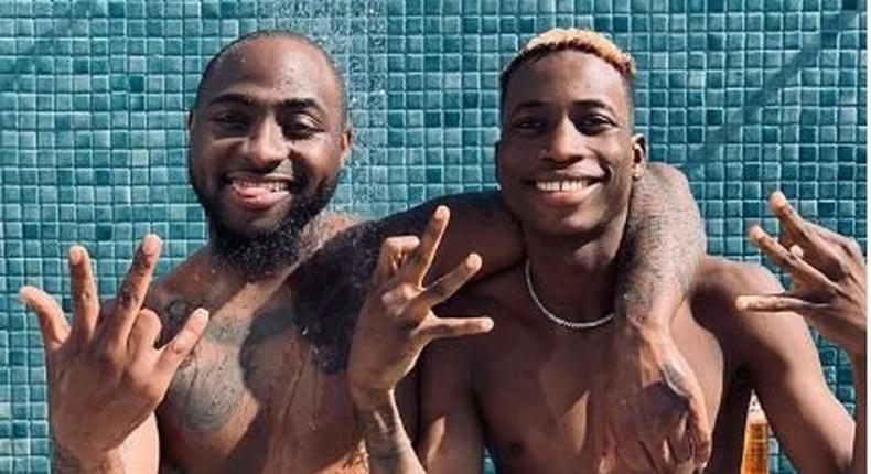 Davido's DMW terminates Lil Frosh's contracts over allegations of domestic violence. (Instagram/AlomaDMW)