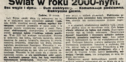 Redaktor-jasnowidz przewidział nasz świat w 1926 roku!