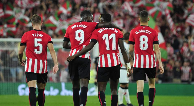 Inaki and Nico Williams break 17-year record after scoring in Athletic Bilbao victory