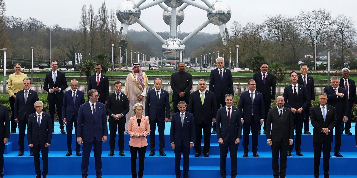 Donald Tusk zjawił się w Brukseli na szczycie Rady Europejskiej. 