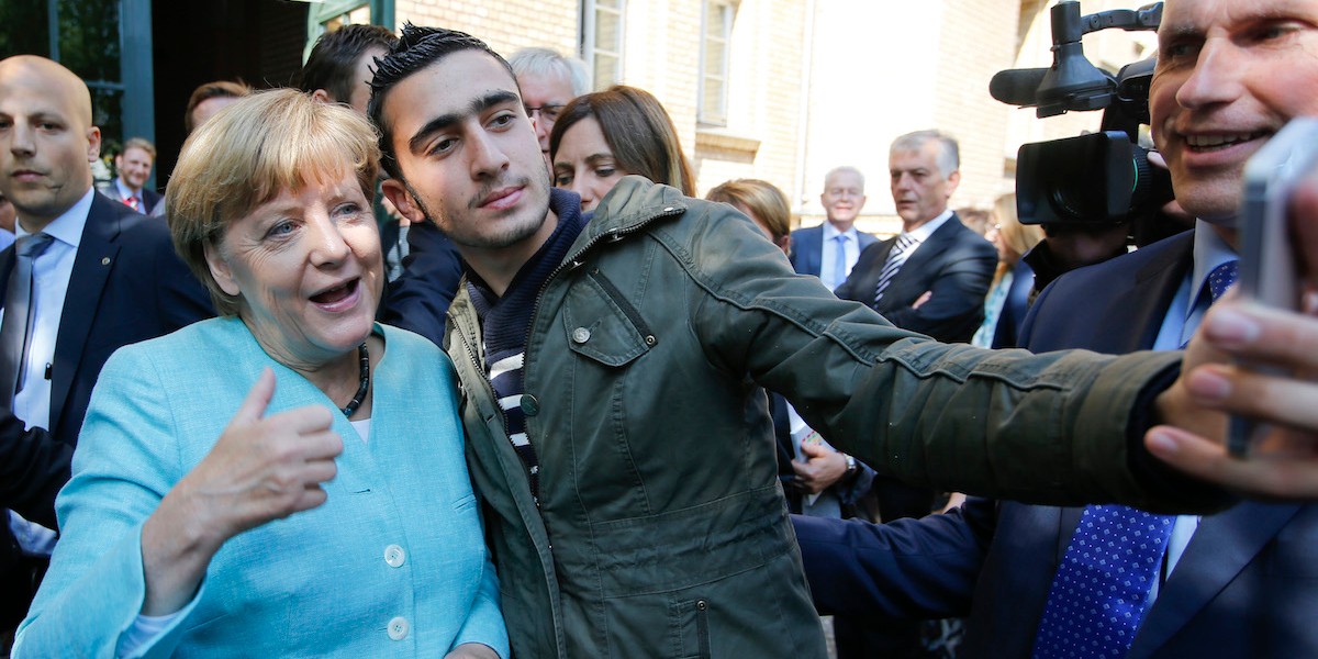 A Syrian refugee in Germany is suing Facebook after viral Merkel selfie leads to fake news