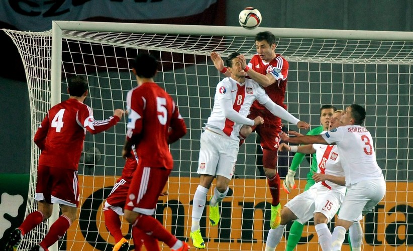 Nokaut w Tbilisi. Gruzja na deskach po golach Glika, Krychowiaka, Mili i Milika