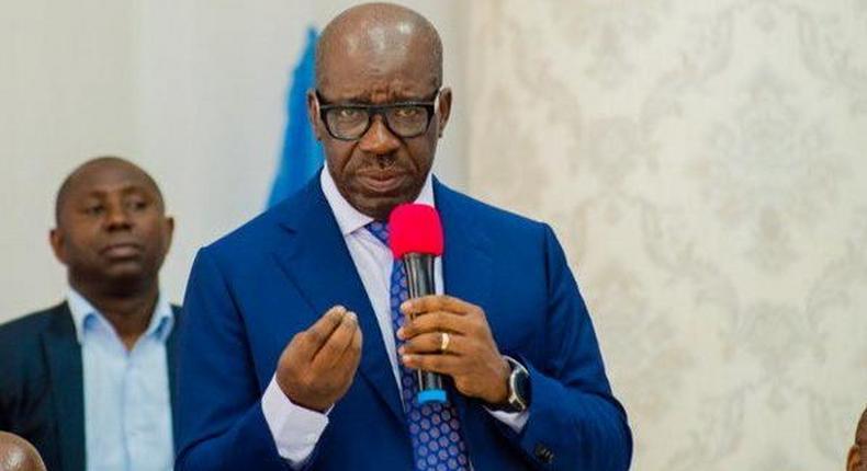 Edo State governor, Godwin Obaseki, imposed a 24-hour curfew after the inmates were freed by thugs on Monday [Guardian]