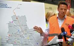 Sztab Jakiego zawiadamia PKW. Chodzi o agitację Trzaskowskiego w miejskiej spółce