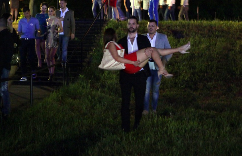 Aleksandra Prijović i Filip Živojinović