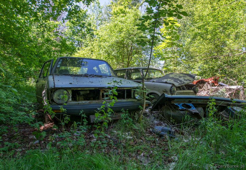 Cmentarzysko starych samochodów