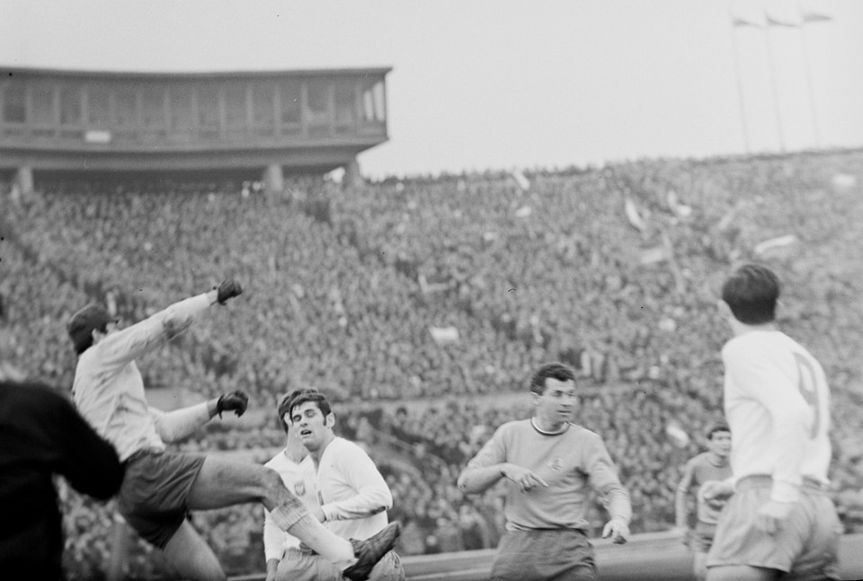 Stadion Dziesięciolecia  09.11.1969 .