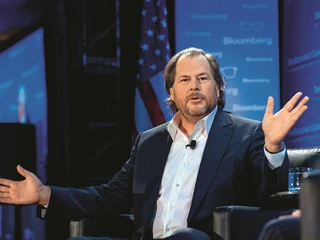 Marc Benioff, twórca Salesforce, wymyślił model biznesowy SaaS, z którego dziś korzysta coraz więcej firm znad Wisły