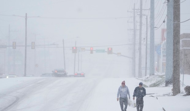 Snežna oluja u Americi - Nešvil, Tenesi, 24. januara