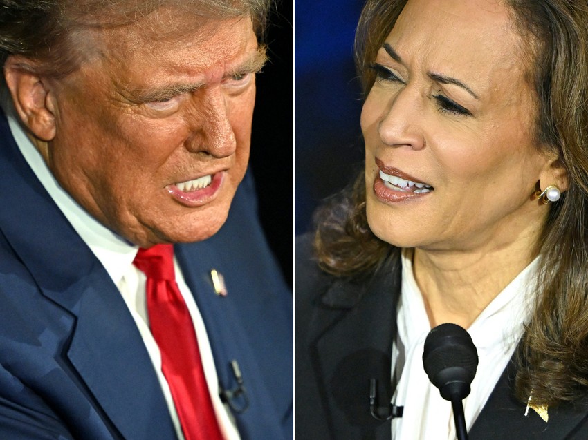 Donald Tramp i Kamala Haris