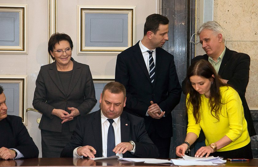 Podpisanie porozumienia między rządem a górnikami