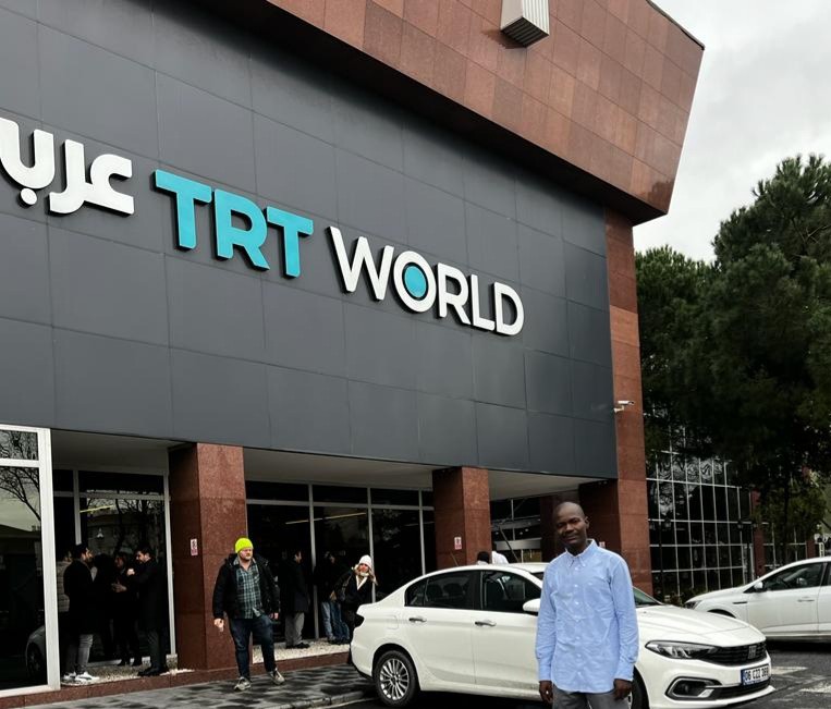 A photo of TRT World offices in Turkey