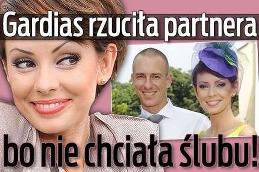Dorota Gardias rzuciła partnera, bo nie chciała ślubu