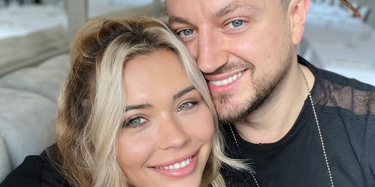 Sandra Kubicka i Aleksander Baron.