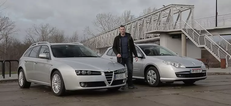 Używane bez ryzyka - Alfa Romeo 159 kontra Renault Laguna