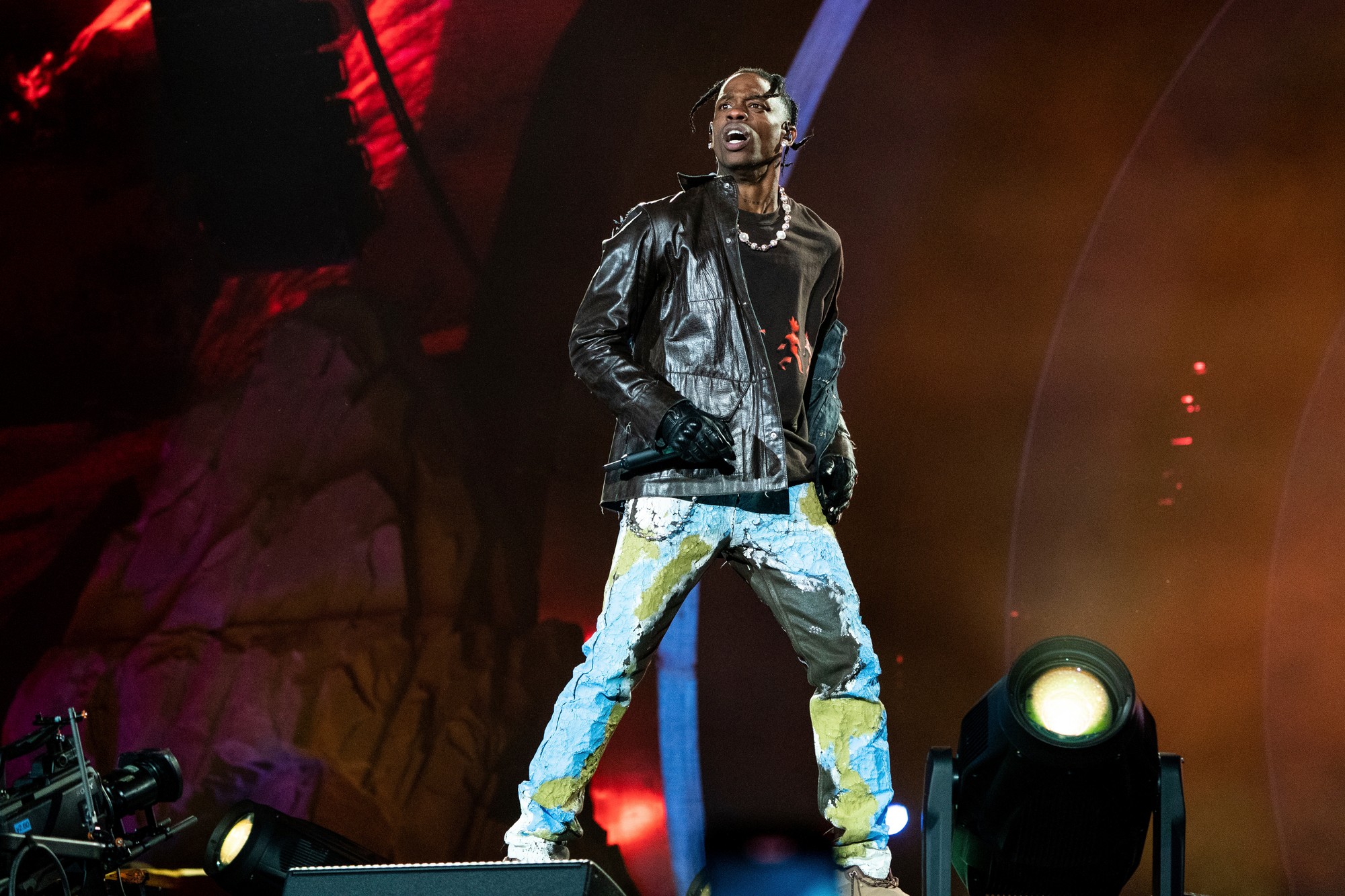 Raper Travis Scott.