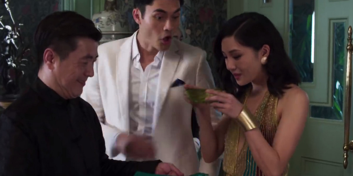 Kadr z filmu "Bajecznie bogaci Azjaci"
