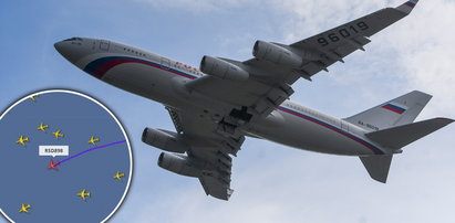 Putinowski samolot w drodze do USA. Ten lot śledzą tysiące osób