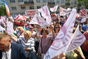 Manifestacja ZNP pod hasłem "Mamy dość!"