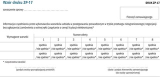 Informacje o warunkach udziału w postępowaniu