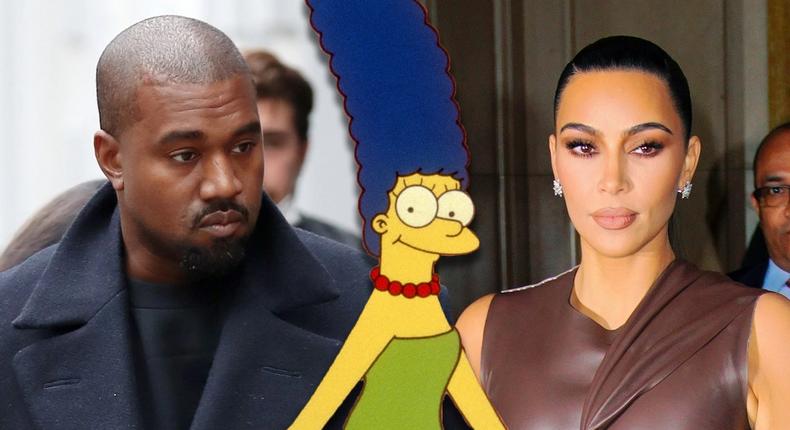 Kanye compared her to Marge Simpson [Metro]