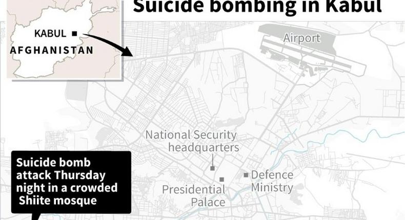 Suicide attack in Kabul