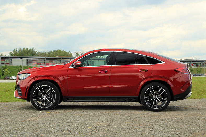 Mercedes GLE Coupe 400d - Coupe na szczudłach