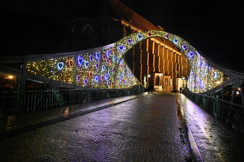 Iluminacja świąteczna we Wrocławiu