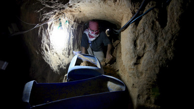 Zniszczenie tuneli Hamasu. Izrael chce wykorzystać wodę z Morza Śródziemnego