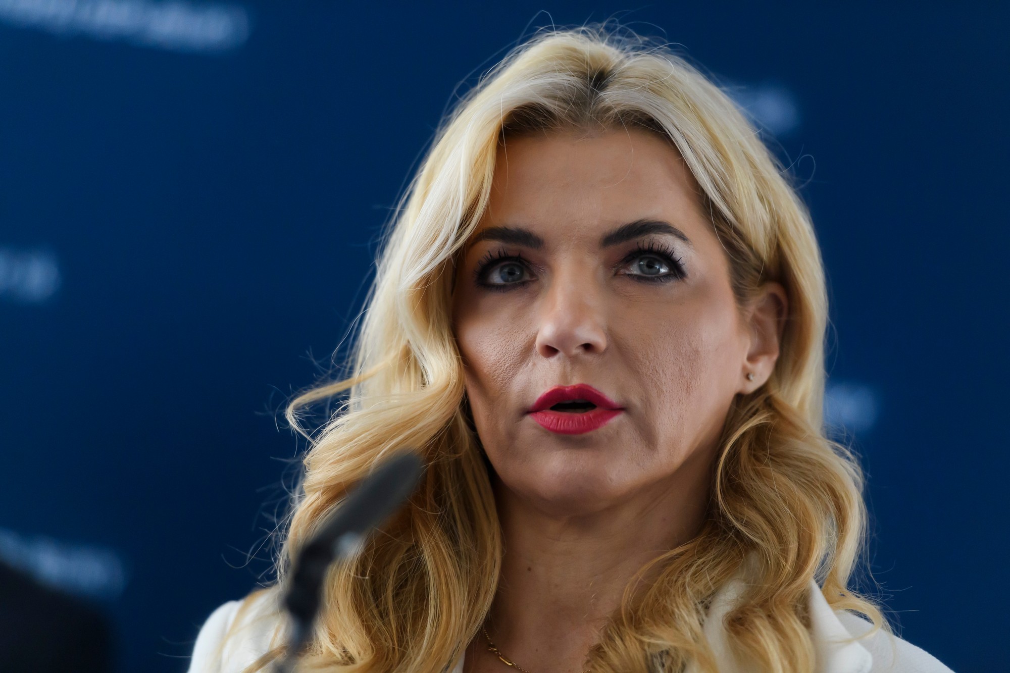 Ministerka kultúry SR Martina Šimkovičová (nominantka SNS).